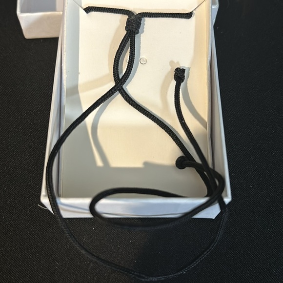 Obsidian happy Buddha pendant on adjustable rope/New - Picture 4 of 4